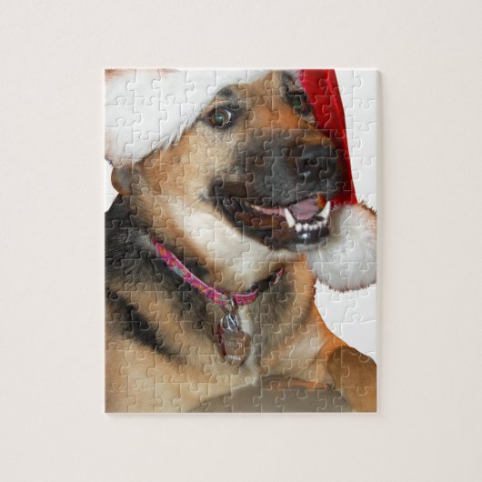 クリスマスドイツの羊飼い ジグソーパズル (縦)