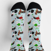 クリスマスドイツの羊飼い ソックス (上部)