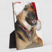 クリスマスドイツの羊飼い フォトプラーク (側面)