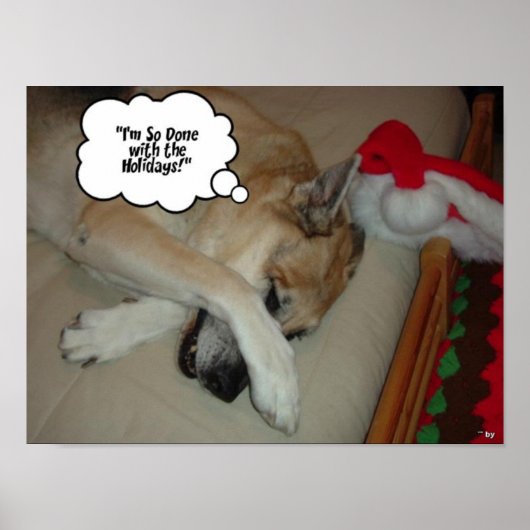 クリスマスドイツの羊飼い ポスター (正面)