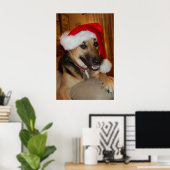 クリスマスドイツの羊飼い ポスター (ホームオフィス)