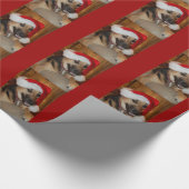 クリスマスドイツの羊飼い ラッピングペーパー (角)