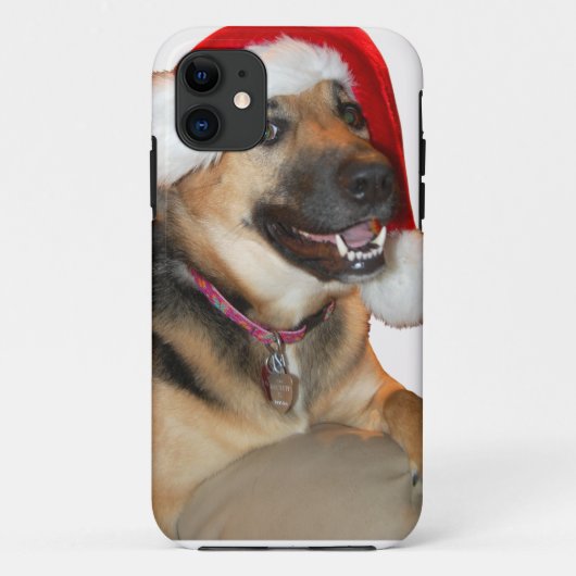 クリスマスドイツの羊飼い Case-Mate iPhoneケース (裏面)