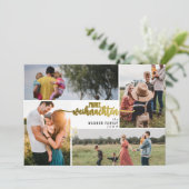 クリスマスドイツ写真4枚コラージュ シーズンカード (スタンド正面)