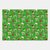 クリスマスドイツ語ショートポインタ ラッピングペーパーシート (正面2)