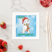 クリスマスドゴアルゼンチーノ スタンダードカクテルナプキン (インサイチュ)