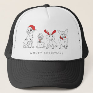 クリスマスドッグがサンタ・ドッグにクリスマスを告げる キャップ