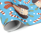 クリスマスドッグキャンディカン ラッピングペーパー (ロールコーナー)