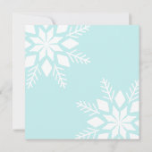 クリスマスドッグギフトウィンターホリデイパーティー 招待状 (裏面)