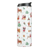 クリスマスドッグズインホリデーアクセサリー タンブラー (回転左)