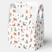 クリスマスドッグズインホリデーアクセサリー フェイバーボックス (オープン)