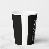 クリスマスドッグダッシュンドサンタクリスマスウィーン 紙コップ (右)