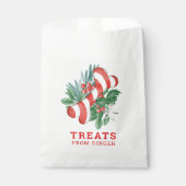 クリスマスドッグボーン フェイバーバッグ (正面)