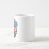 クリスマスドッグマグカップ コーヒーマグカップ (中央)