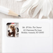 クリスマスドッグメイクホリデーカード住所 シール (インサイチュ)