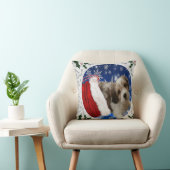 クリスマスドッグ枕 クッション (椅子)