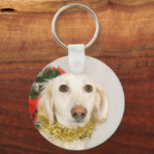 クリスマスドッグ2 キーホルダー (正面)