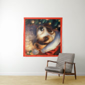 クリスマスドッグ2 タペストリー (インサイチュ(横))