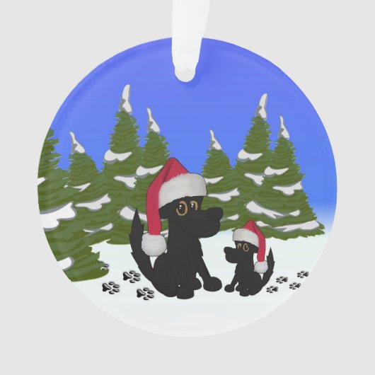 クリスマスドッグ オーナメント (正面)