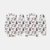 クリスマスドッグinアートブックスタイルスケッチ フェイバーボックス (折り畳みなし)