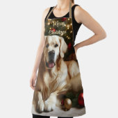 クリスマスドッゴールデン・レトリバー エプロン (インサイチュ)