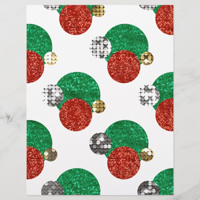 クリスマスドットの連続 (正面)