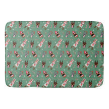 クリスマスドベルマン犬