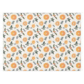 クリスマスドライシトラスフルーツオレンジグレープフルーツ テーブルクロス (正面(横))