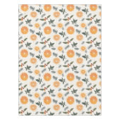 クリスマスドライシトラスフルーツオレンジグレープフルーツ テーブルクロス (正面)