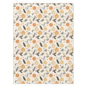 クリスマスドライシトラスフルーツオレンジレモンホリー テーブルクロス (正面)