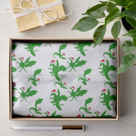 クリスマスドラゴンズinサンタハッツおもしろいホリデー 薄葉紙