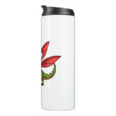 クリスマスドラゴンフライサンタハットおもしろいクリスマスキッズ タンブラー (回転右)