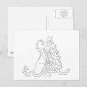 クリスマスドラゴン2 シーズンポストカード (正面/裏面)