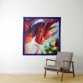 クリスマスドラゴン2 タペストリー (インサイチュ(横))