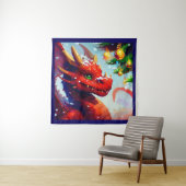 クリスマスドラゴン2 タペストリー (インサイチュ)