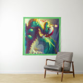 クリスマスドラゴン3 タペストリー (インサイチュ(横))