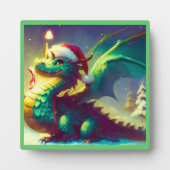 クリスマスドラゴン3 フォトプラーク (正面)
