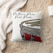 クリスマスドラマー少年スナードラムドラムスティック音楽 クッション (ブランケット)