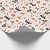 クリスマスドラム ラッピングペーパー (角)