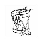 クリスマスドラム ラバースタンプ (インプリント)