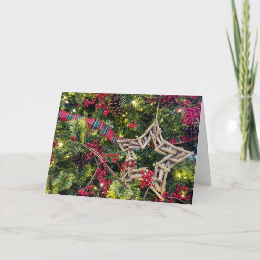 クリスマスドリフトウッドスター シーズンカード (正面)