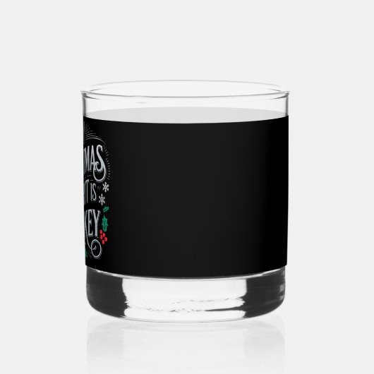 クリスマスドリンクウイスキー愛好家ドリンカーことわざ ウイスキーグラス (右)