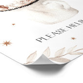 クリスマスドリンクテーブルの看板 ポスター (角)