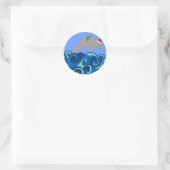 クリスマスドルフィンシール ラウンドシール (バッグ)