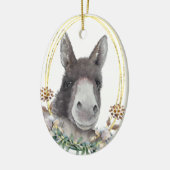 クリスマスドンキーのスタンレー セラミックオーナメント (左)