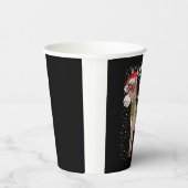 クリスマスドンキーアおもしろいメリカイタリアンクリスマスギフト 紙コップ (右)