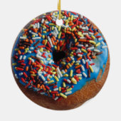 クリスマスドーナツオーナメントデコレーションマーケット セラミックオーナメント (裏面)