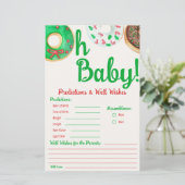 クリスマスドーナツ赤ちゃんシャワー予測ゲーム (スタンド正面)