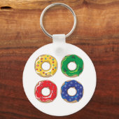 クリスマスドーナツKeychain キーホルダー (正面)