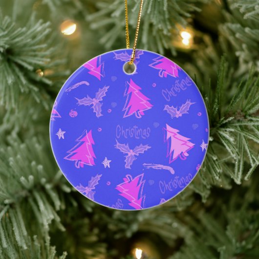 クリスマスドーパミン装飾 セラミックオーナメント (ツリー)